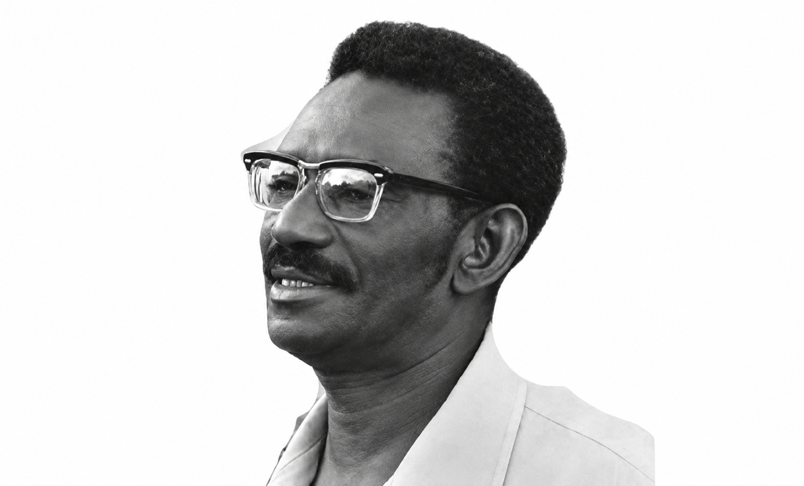Portrait photographique de Cheikh Anta Diop